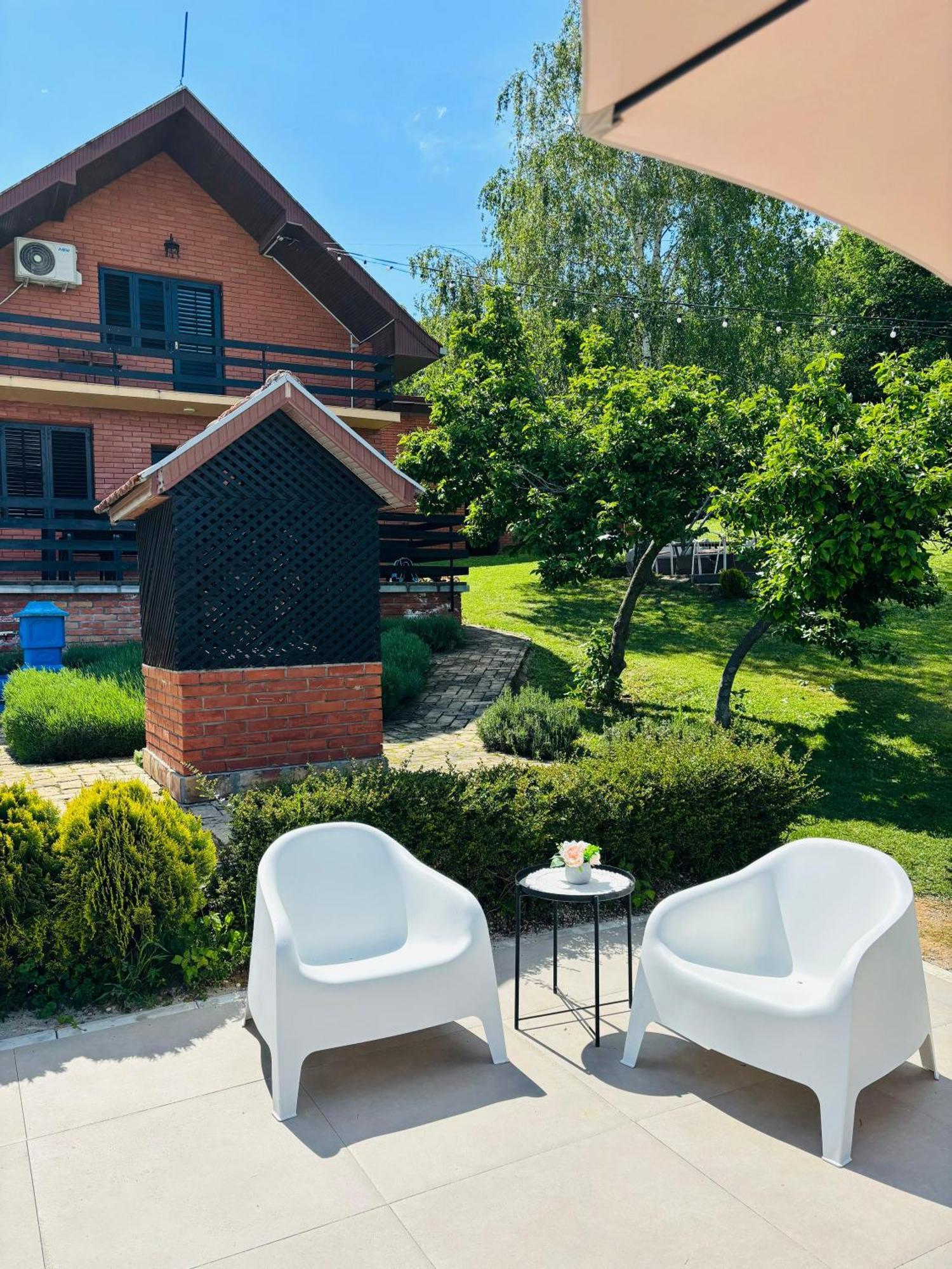 הוילה Sremska Kamenica Fruska Pool House מראה חיצוני תמונה